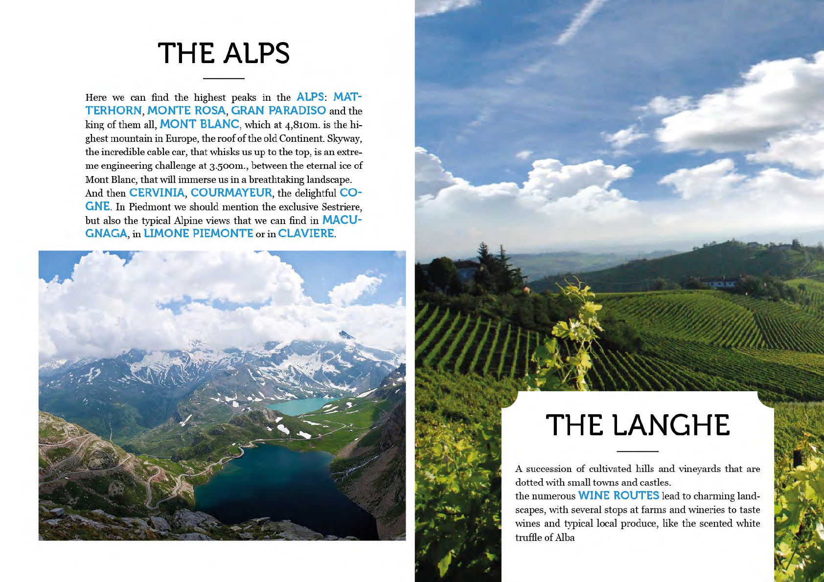 The Alps, Langhe