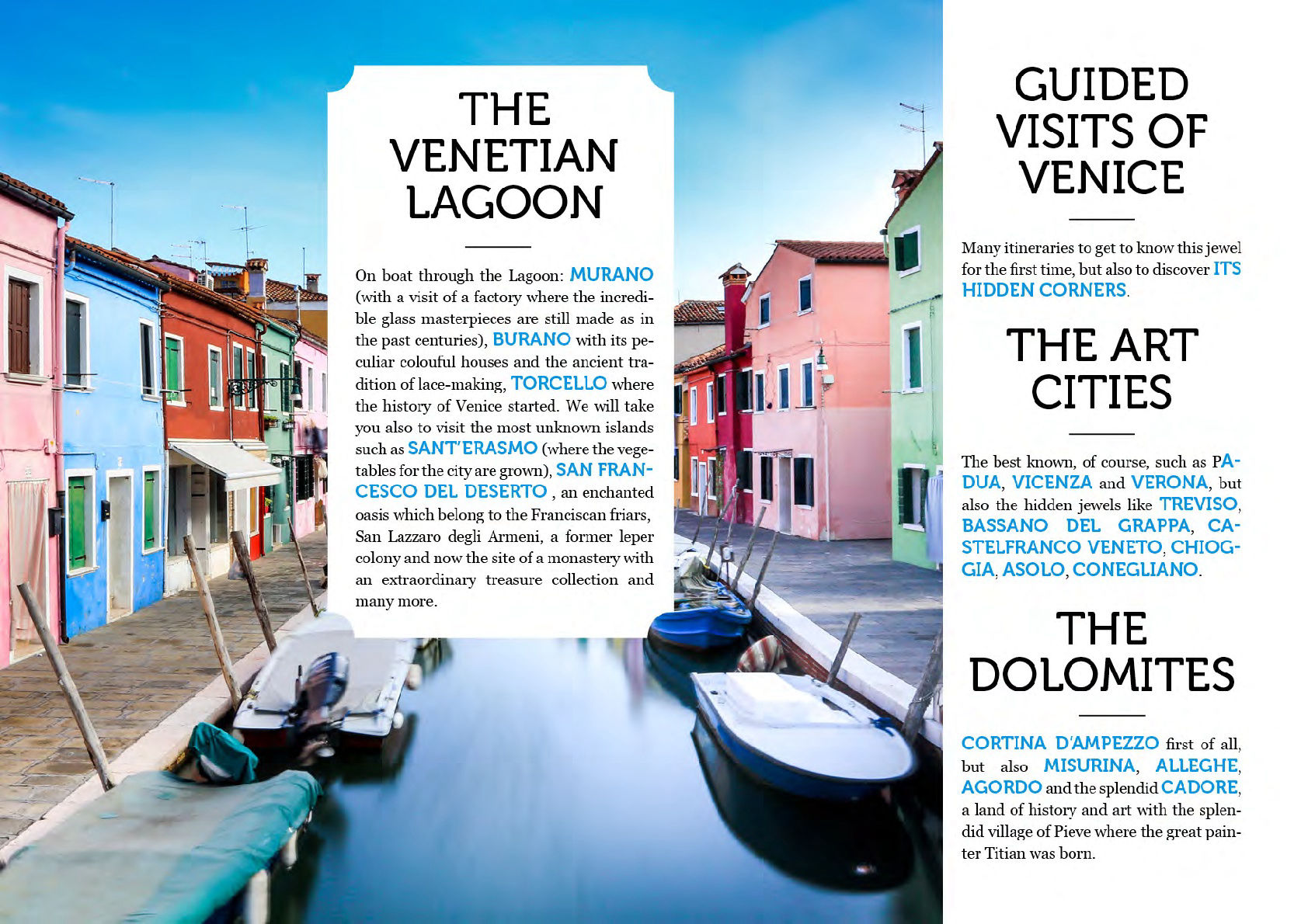 Venetian Lagoon Burano, Murano, Torcello