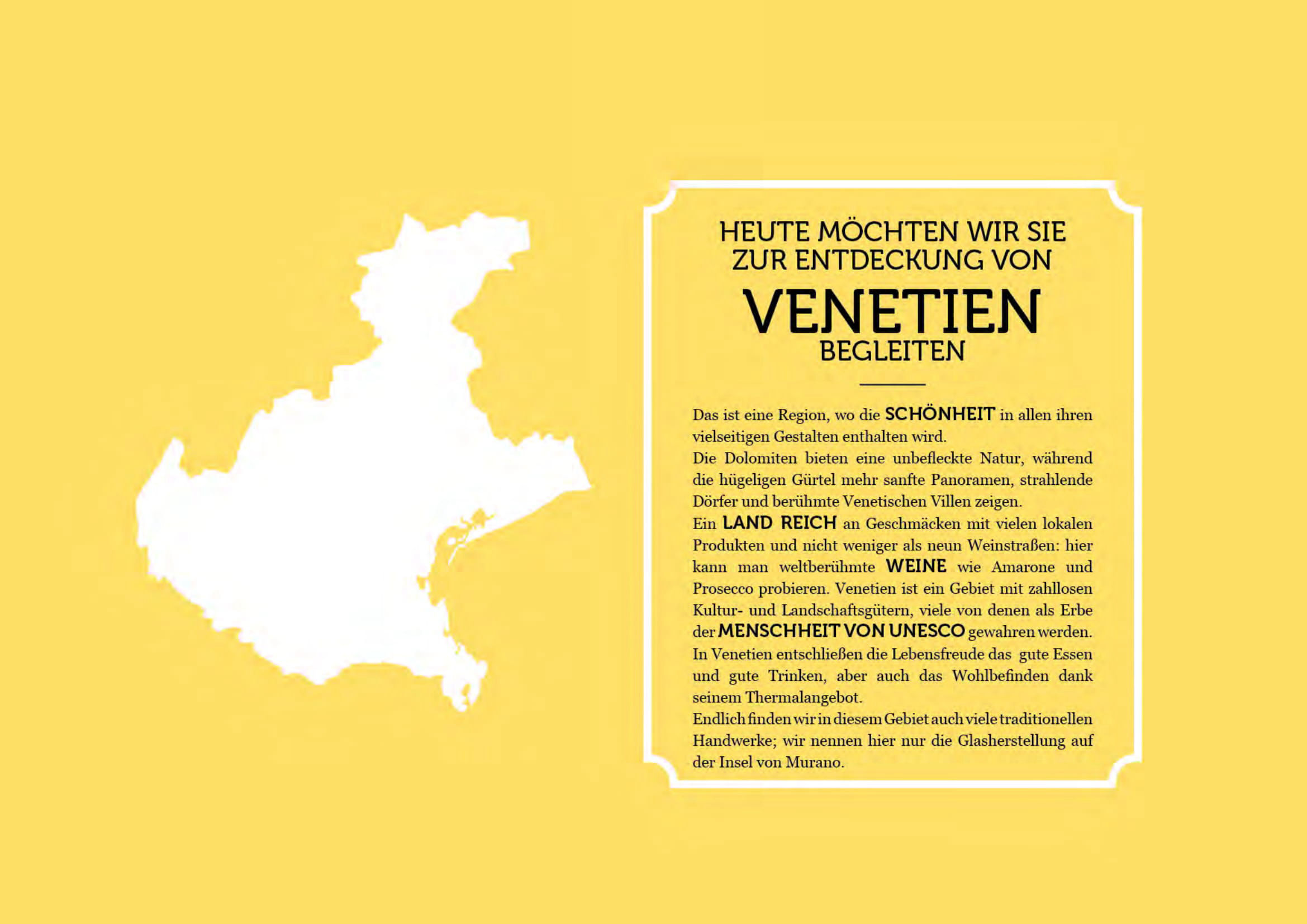 Venetien begleiten